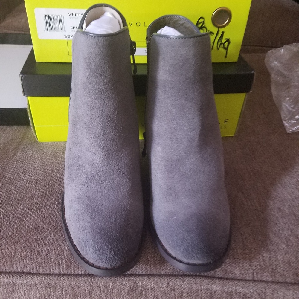 Very Volatile Wedge Booties